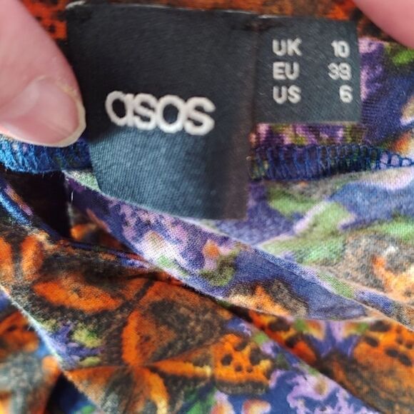 ASOS peplum top in gorgeous print - Picture 11 of 12